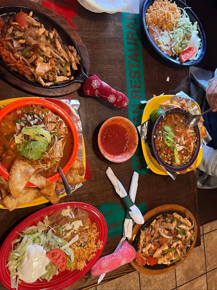 Chicken Soup and Chicken Fajitas